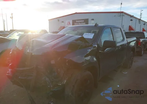 2022 Chevrolet Silverado 1500 4Wd Short Bed Custom from USA, damaged, VIN 1GCPDBEK6NZ630343